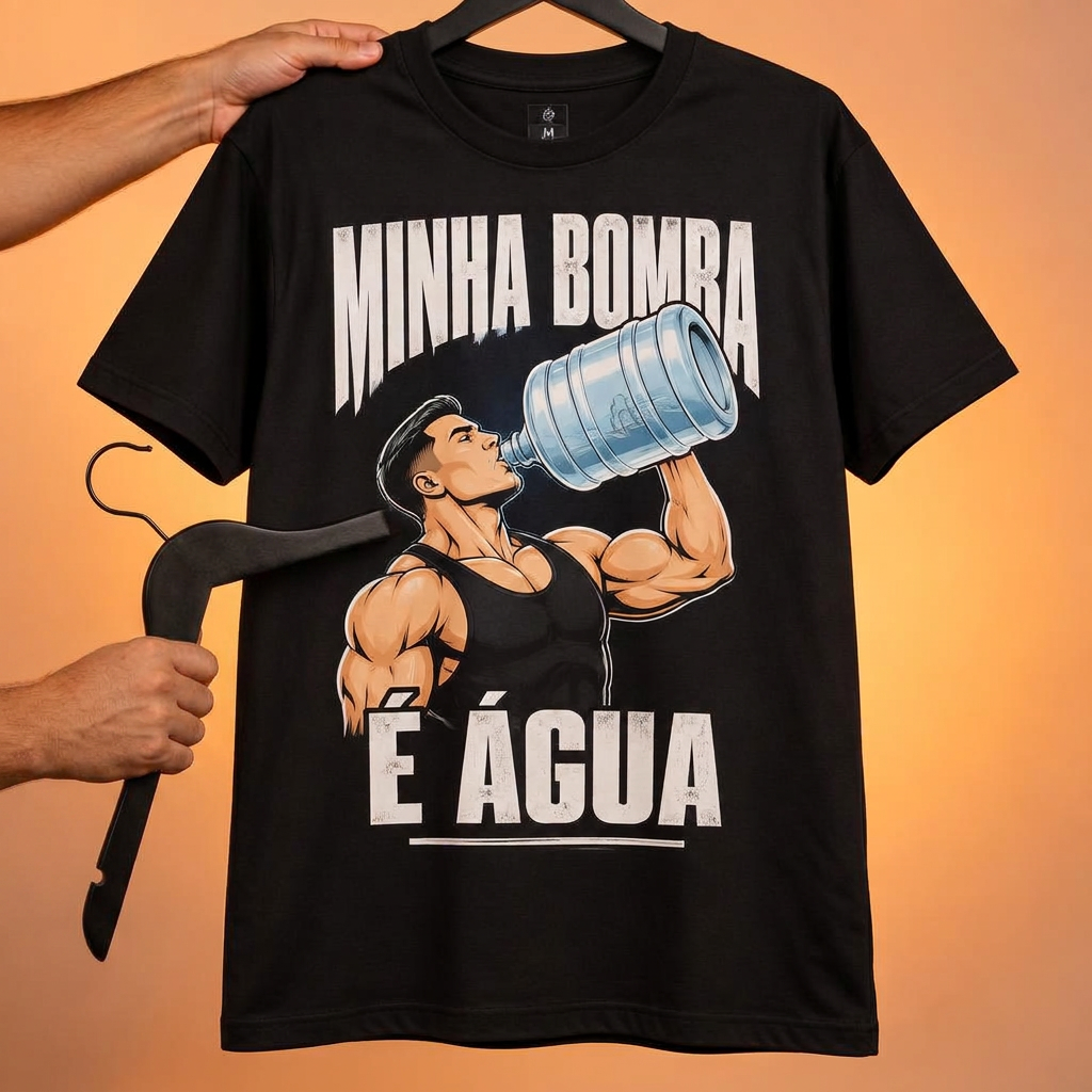 Camiseta Minha Bomba É Água