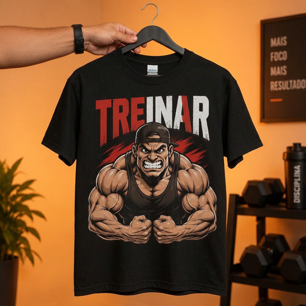 Camiseta Bora Treinar
