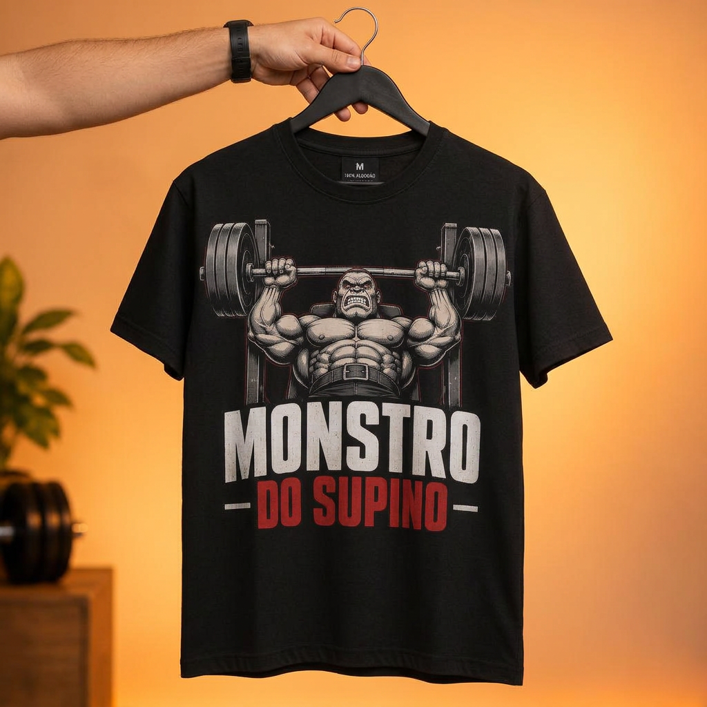 Camiseta Monstro do Supino