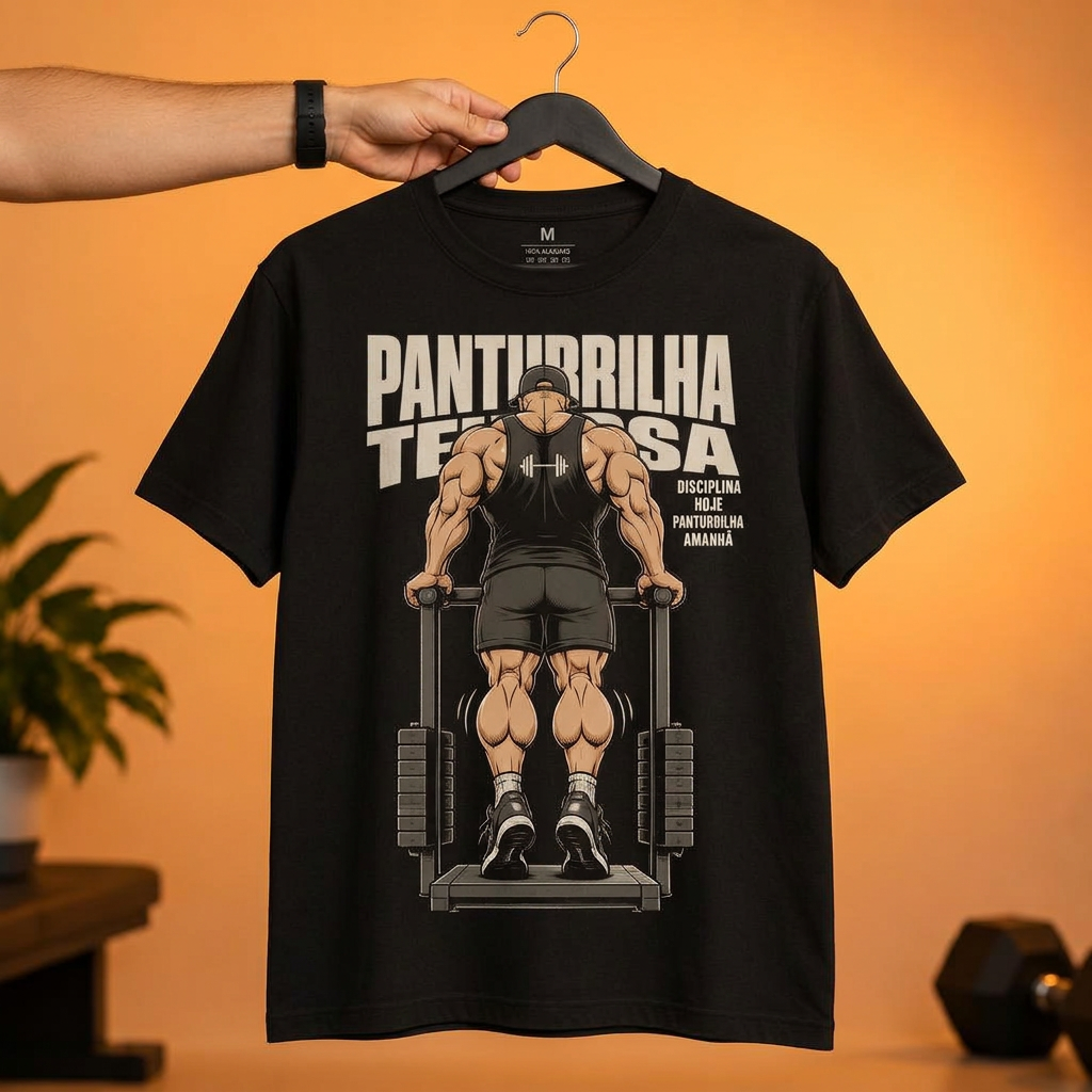 Camiseta Panturrilha Teimosa