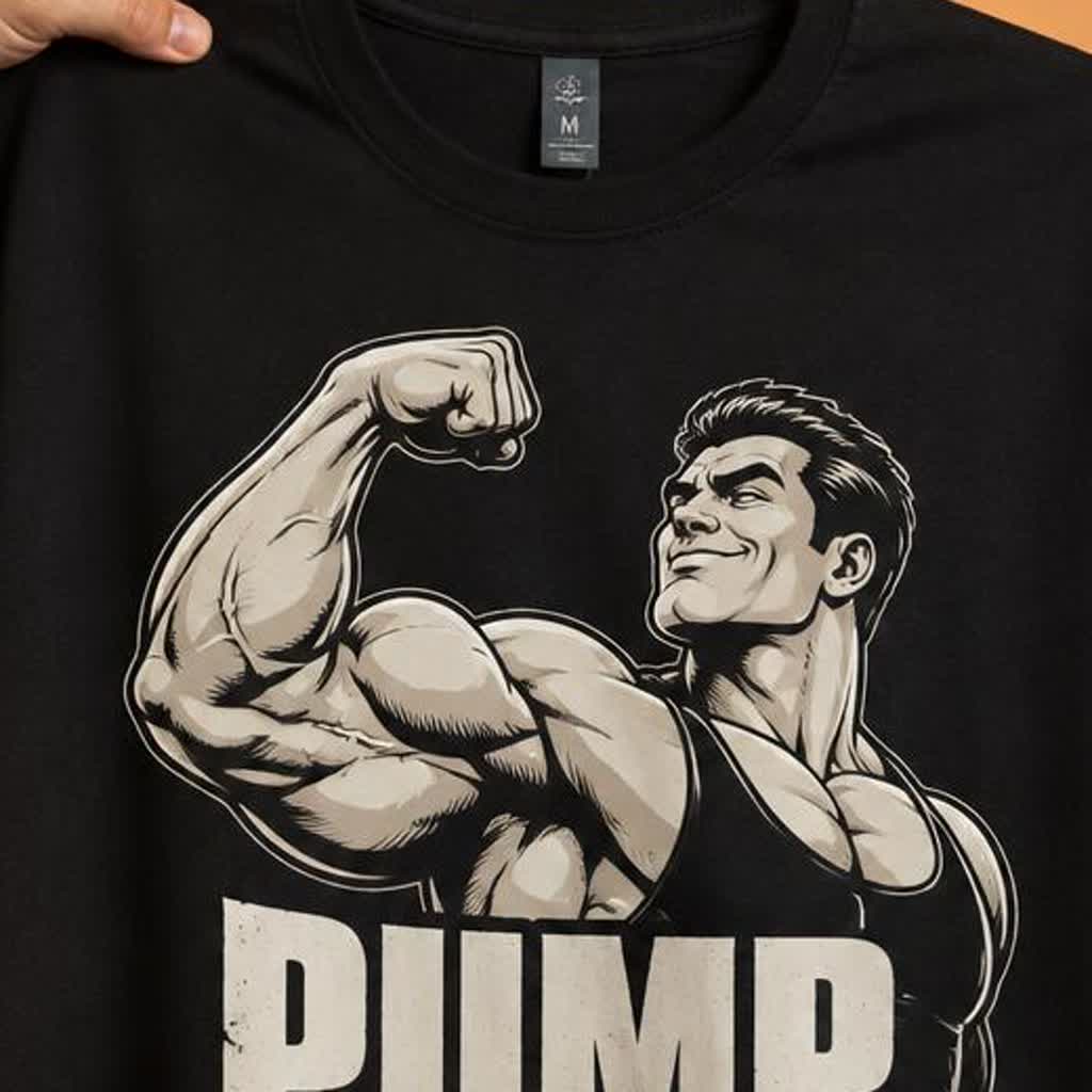 Detalhe da estampa PUMP ETERNO