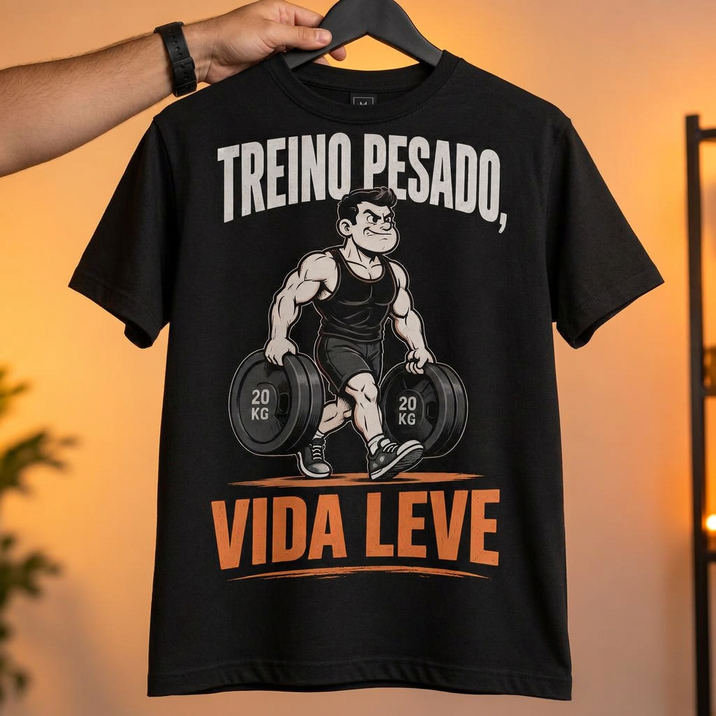 Camiseta Treino Pesado