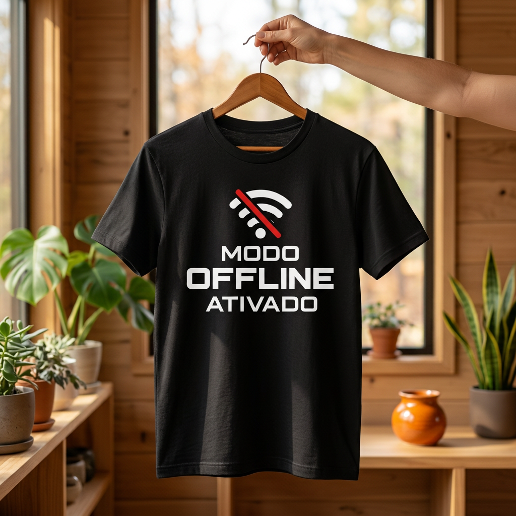 Camiseta Modo Offline