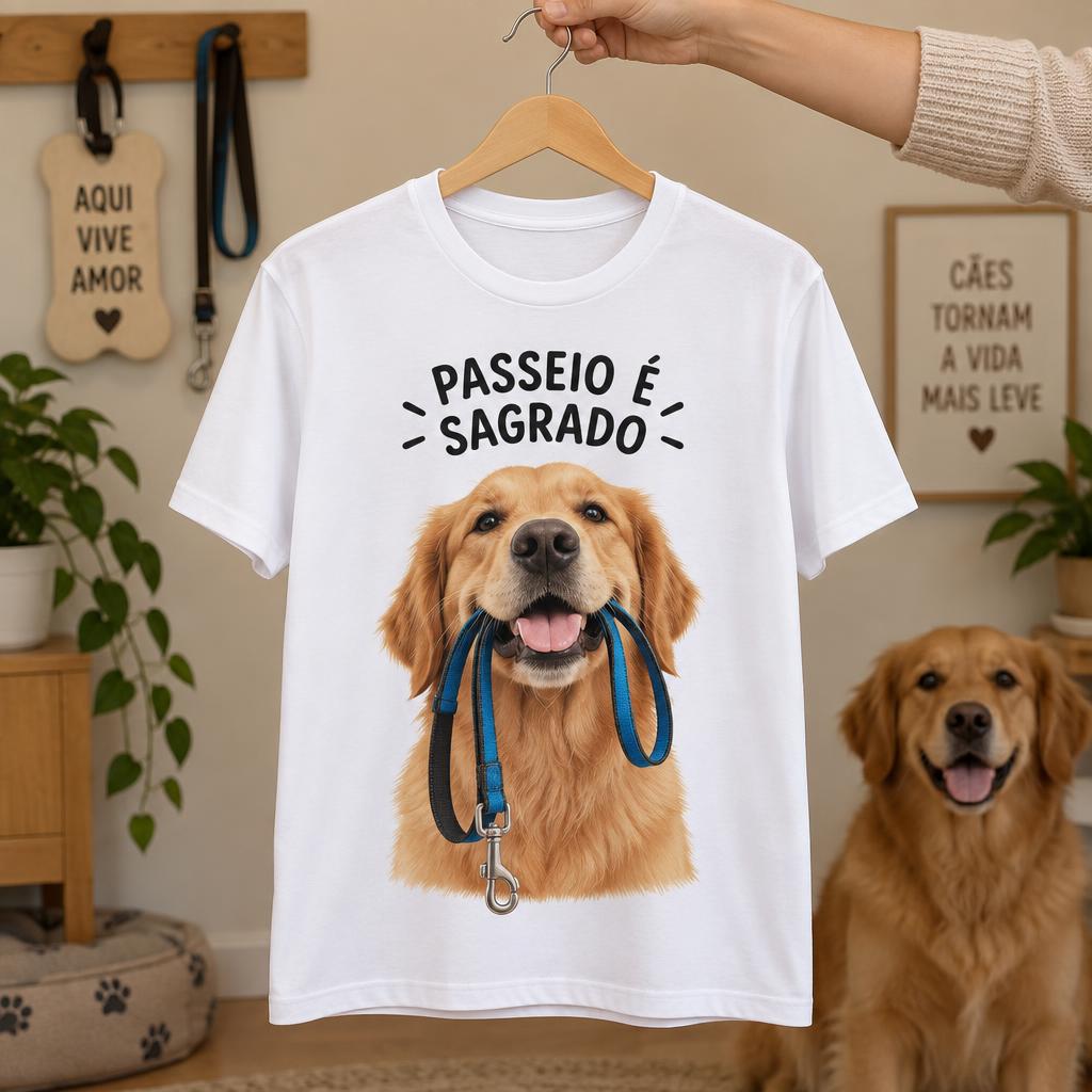 Camiseta Passeio É Sagrado