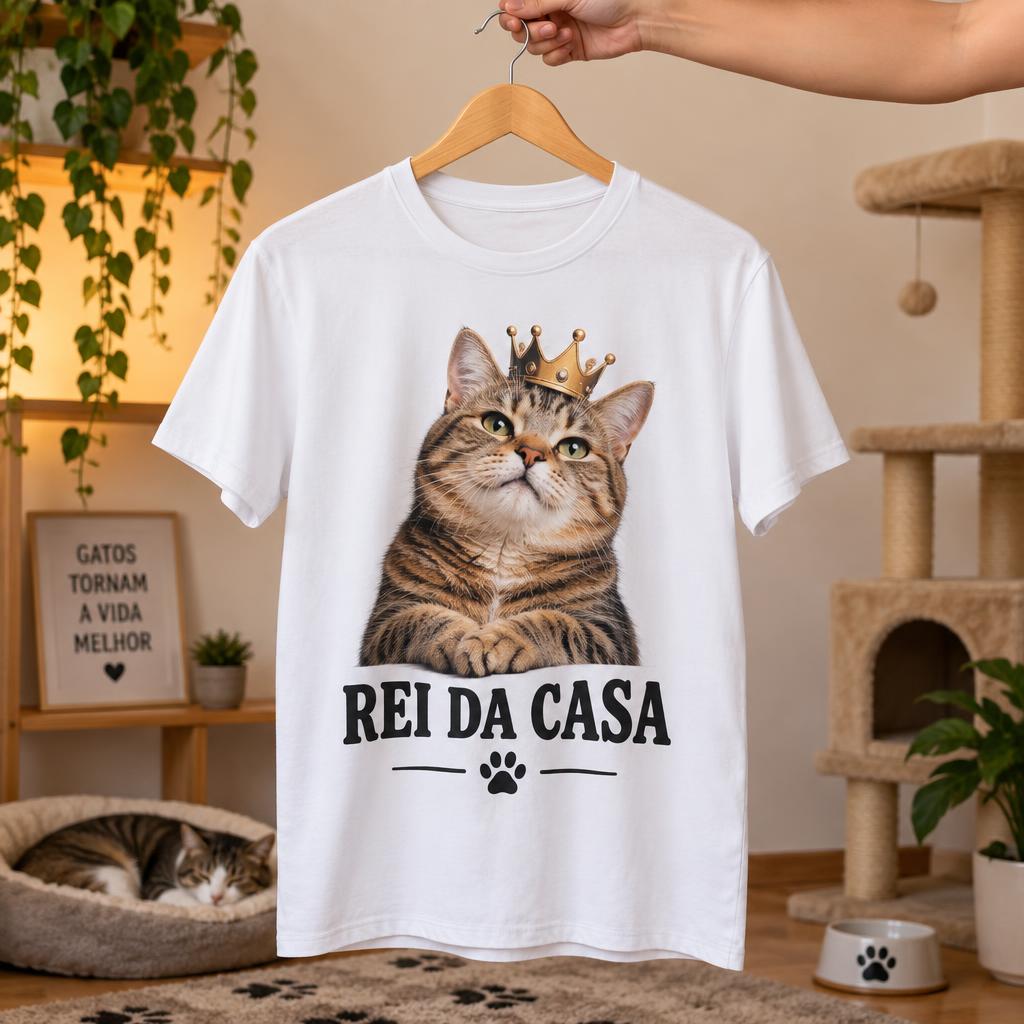 Camiseta O Rei da Casa