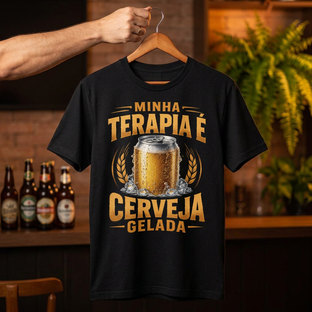 Camiseta Terapia Cerveja